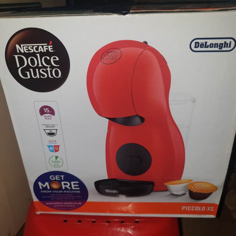 Dolce Gusto De'Longhi Piccolo XS Pod Coffee Machine