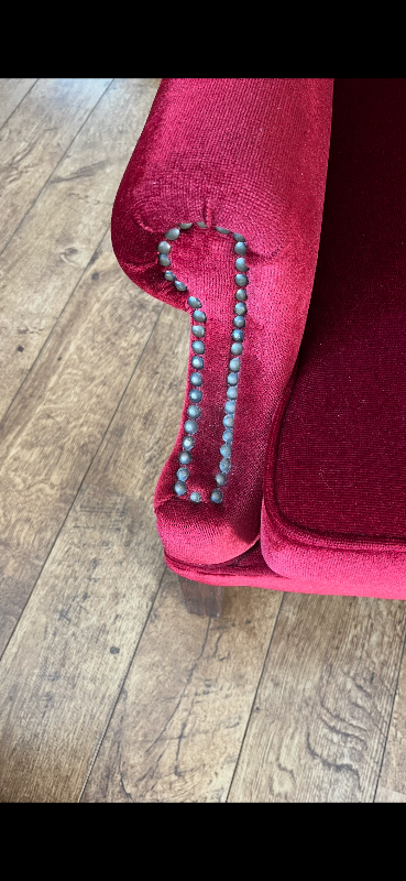 Chesterfield Queen Anne wing chair