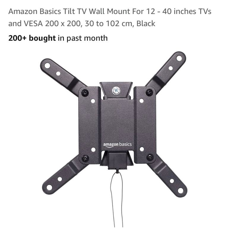 TV wall mount