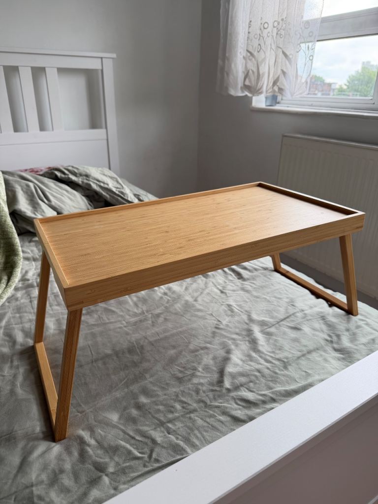 IKEA RESGODS Bed Tray – Bamboo (Like New)