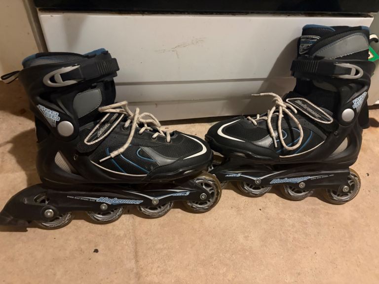 Inline skates blade runners , black size 7 to 8
