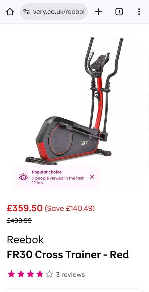 Brand new cross trainer