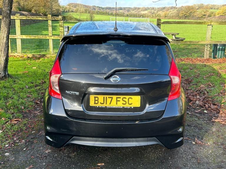 2017 Nissan Note 1.2 Black Edition Hatchback 5dr Petrol Manual Euro 6 (s/s) (80