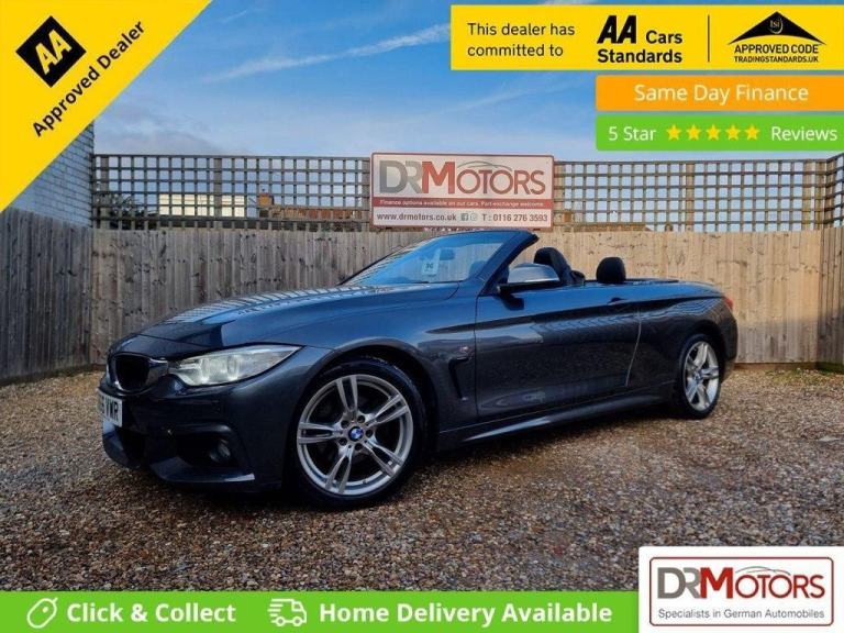 2016 BMW 4 Series 2.0 420d M Sport Convertible 2dr Diesel Auto Euro 6 (s/s) (190