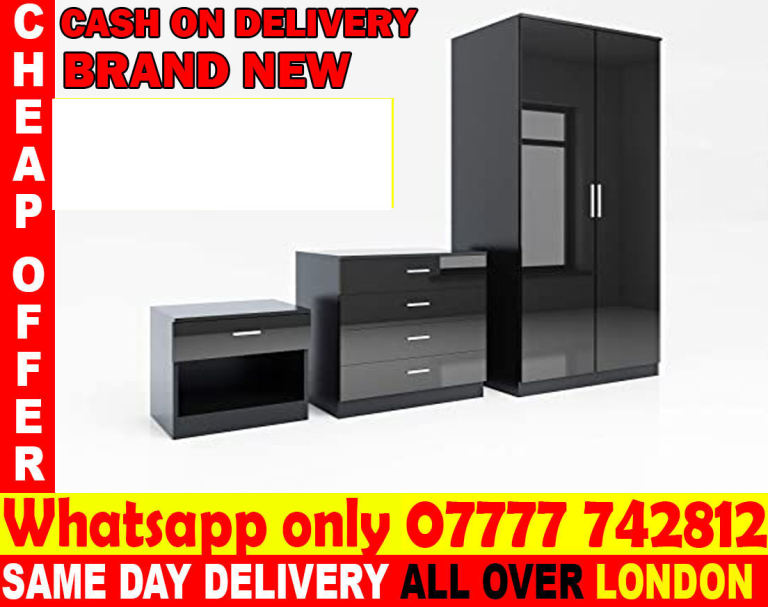 - FREE DELIVERY - WARDROBE 2 DOR AND 3 DOR BRAND NEW (sdfgh