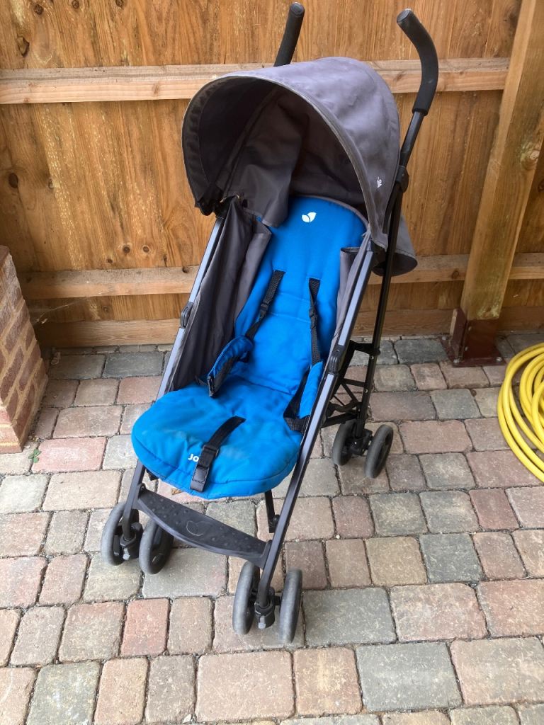 Joie Blue & Grey Pushchair - Good Condition