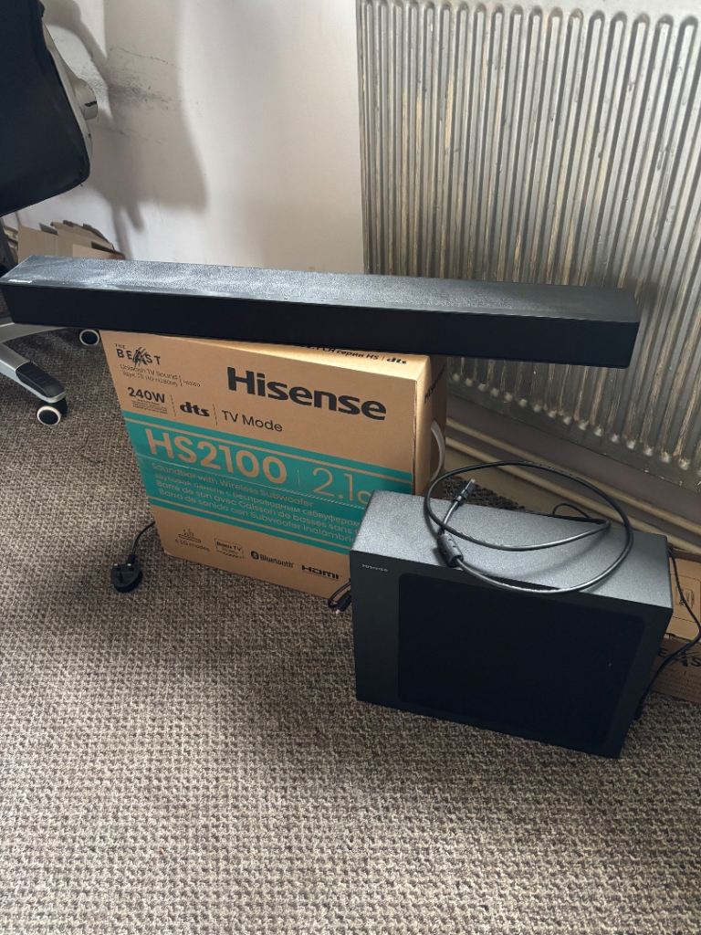 Hisenes hs2100 soundbar 