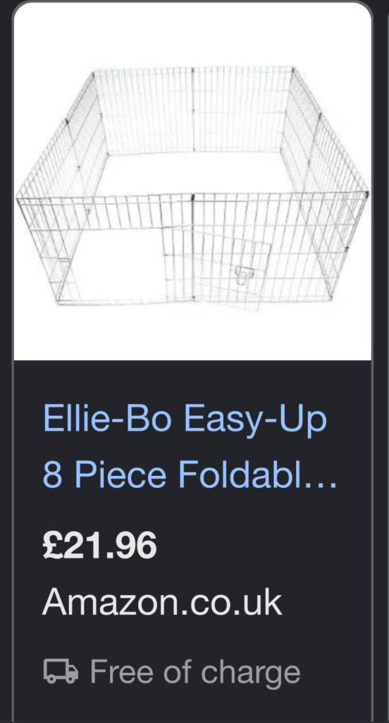 Animal Play Pen