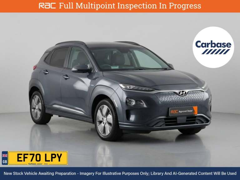 2020 Hyundai KONA 64kWh Premium SE SUV 5dr Electric Auto (7kW Charger) (204 ps) SUV ELECTRIC Auto...