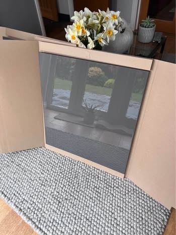 IKEA Besta sideboard Replacement Doors - high gloss grey