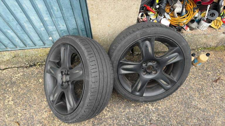 Mini 4x100 17” alloy wheels 