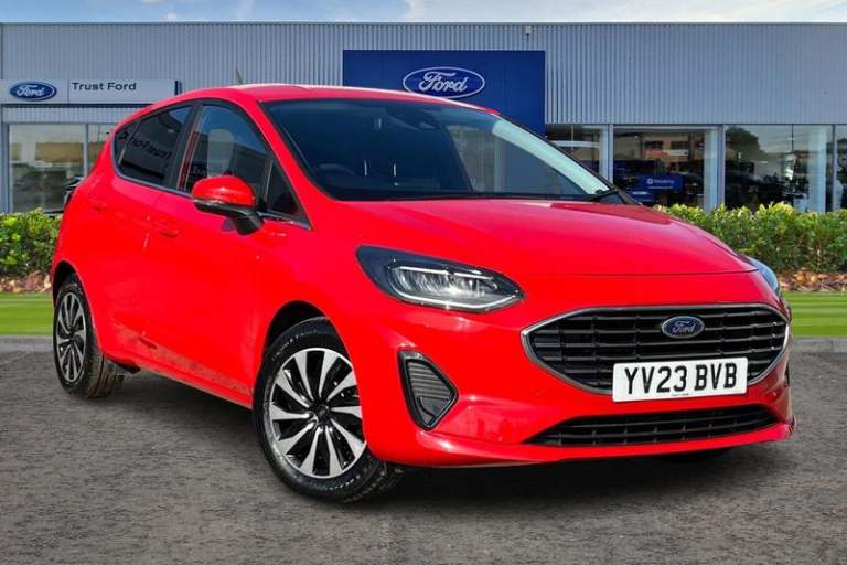 2023 Ford Fiesta 1.0 EcoBoost Hybrid mHEV 125 Titanium APPLE CAR PLAY & REAR PARKING SENSORS Hatc...