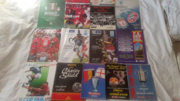 Job Lot Of Liverpool FC Football Programmes 