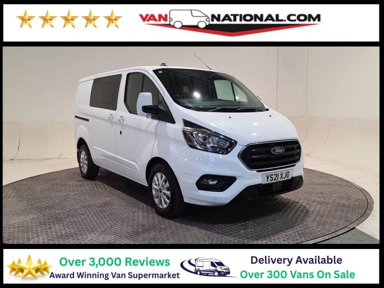 2021 Ford Transit Custom 2.0 320 ECOBLUE LIMITED L1 H1 130 BHP SWB COMBI VAN Crew Van Diesel Manual