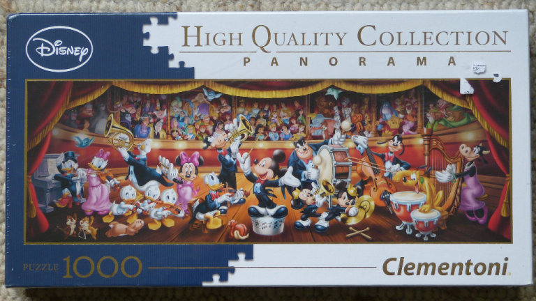 Clementoni 1000 Piece Panorama Jigsaw Puzzle 'DISNEY CLASSIC NEW SEALED