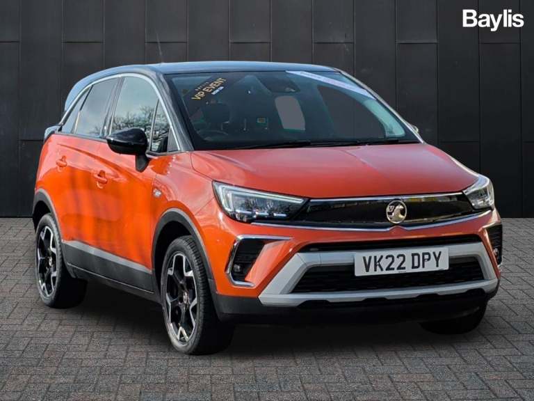 2022 Vauxhall Crossland Vauxhall Crossland 1.2 Turbo Elite Edition SUV 5dr Petrol Auto Euro 6 Hat...