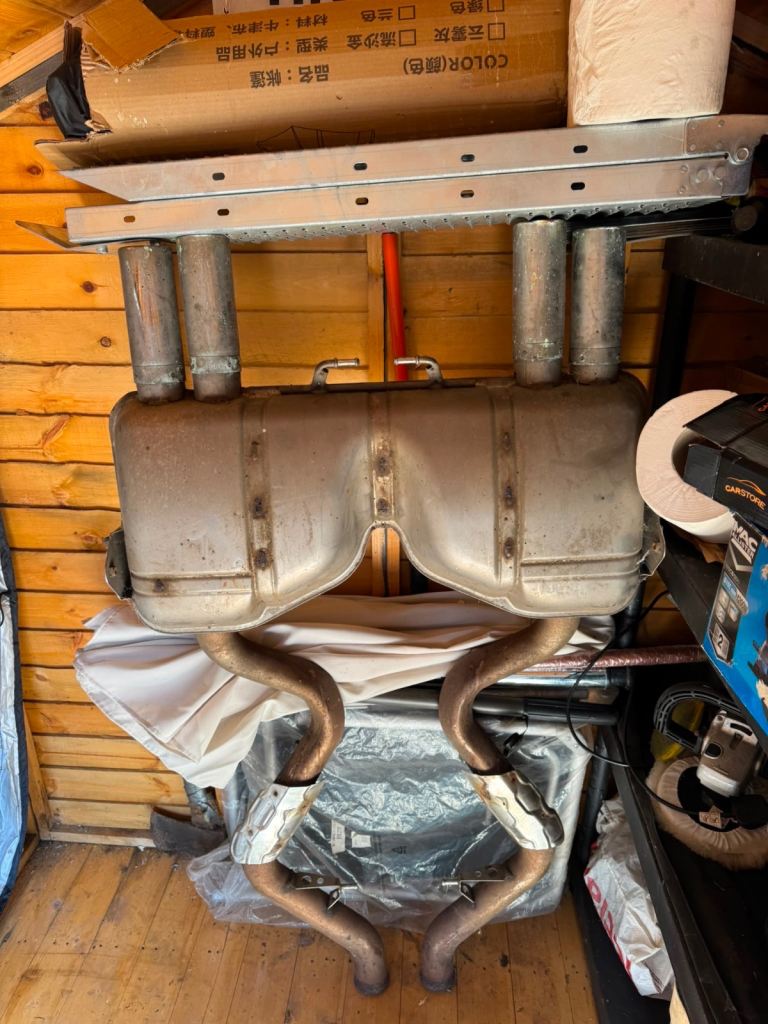 BMW E92 M3 rear exhaust
