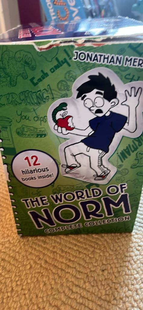 The world of Norm x12 books
