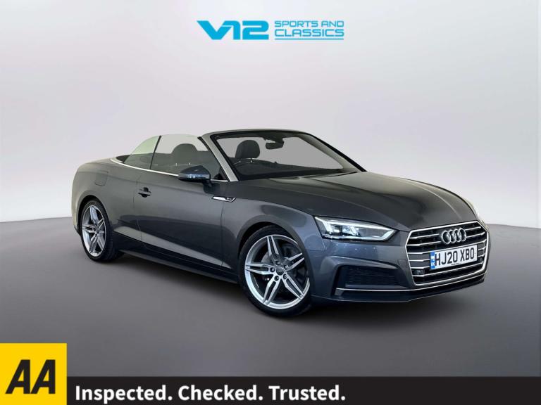 2020 Audi A5 40 TDI S Line 2dr S Tronic CONVERTIBLE DIESEL Automatic