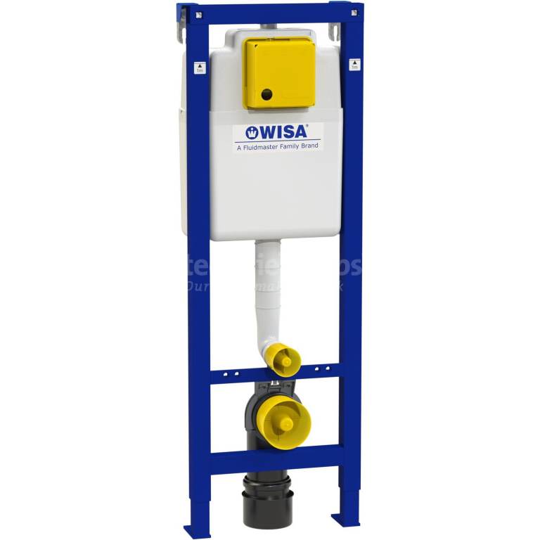 Wisa Concealed Cistern XS Wall-mounted WC 118cm dual flushing 8050.452715