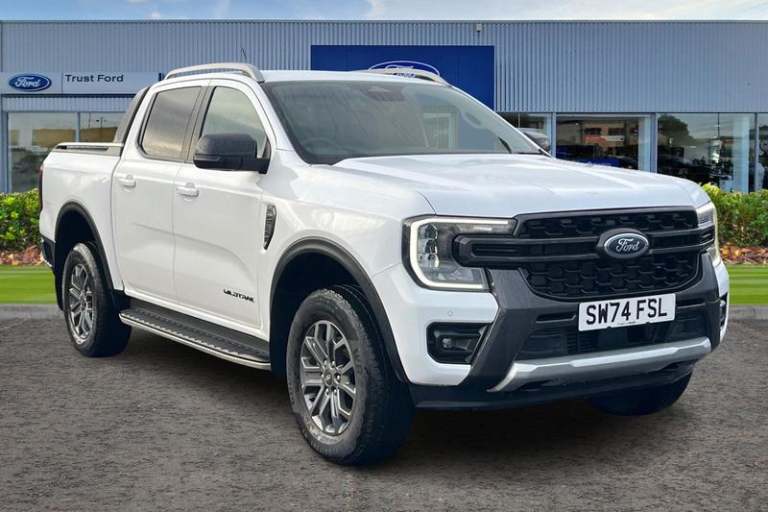 2024 Ford Ranger Wildtrak AUTO 2.0 EcoBlue 205ps 4x4 Double Cab Pick Up Automatic Pick-Up Diesel ...