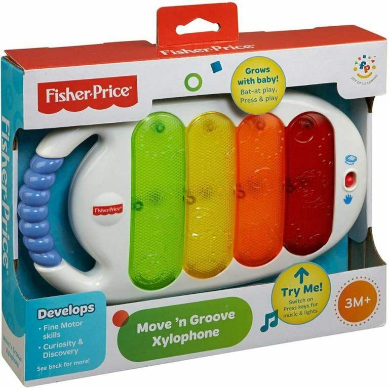 Fisher Price Move & Groove Xylophone 3mths plus