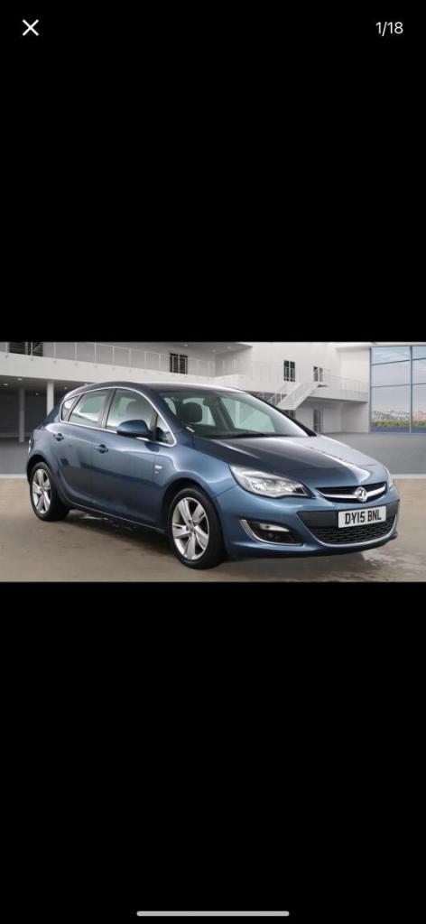 VAUXHALL ASTRA 1.6 i SRi 2015