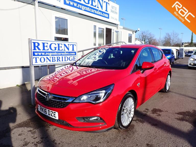 2016 Vauxhall Astra 1.4i Turbo Elite Hatchback 5dr Petrol Manual Euro 6 (150 ps)
