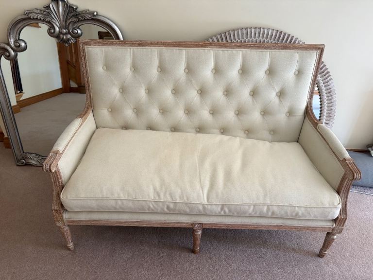 Louis XVI style settee