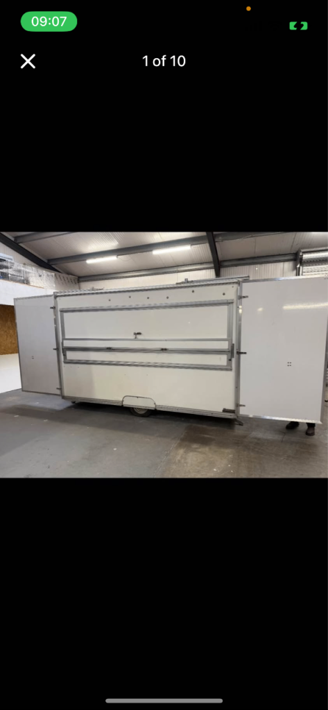 14 foot catering trailer fully loaded in excellent condition and ready to work 