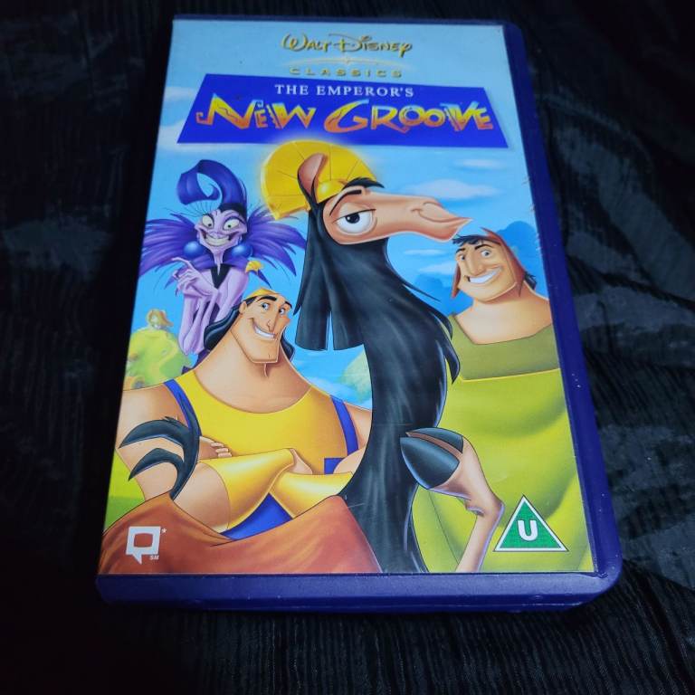 The emperor New Groove walt Disney classic movie  VHS 2001 Excellent Condition q2
