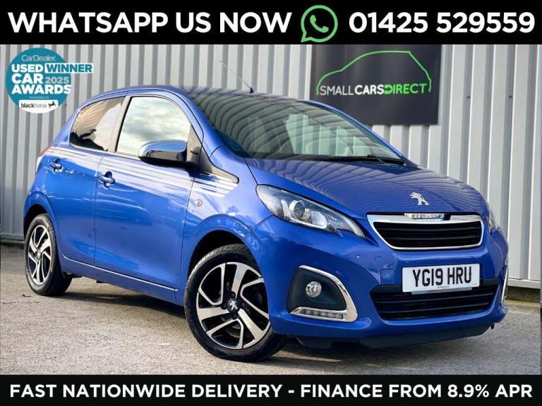 2019 Peugeot 108 1.0 Collection 2 Tronic Euro 6 5dr HATCHBACK Petrol Automatic