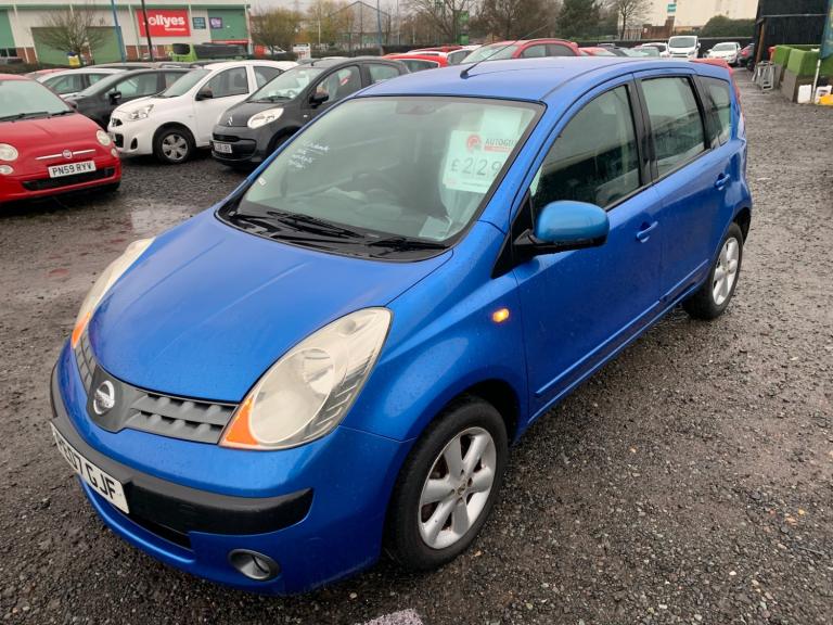 2007 Nissan Note 1.6 SE 5dr Auto MPV Petrol Automatic