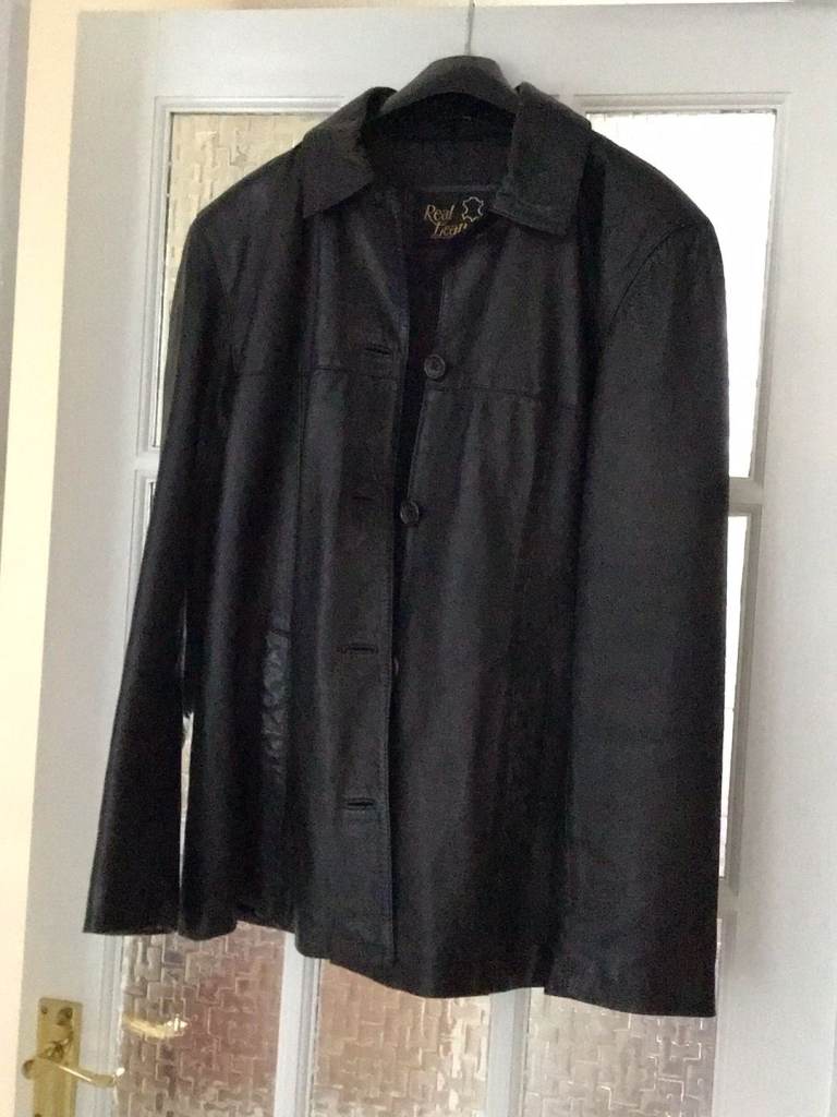 Woman's leather jacket--Beautiful condition