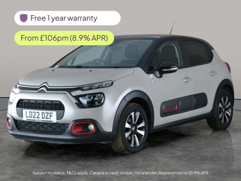 2022 Citroen C3 1.2 PureTech C-Series 5dr HATCHBACK PETROL Manual