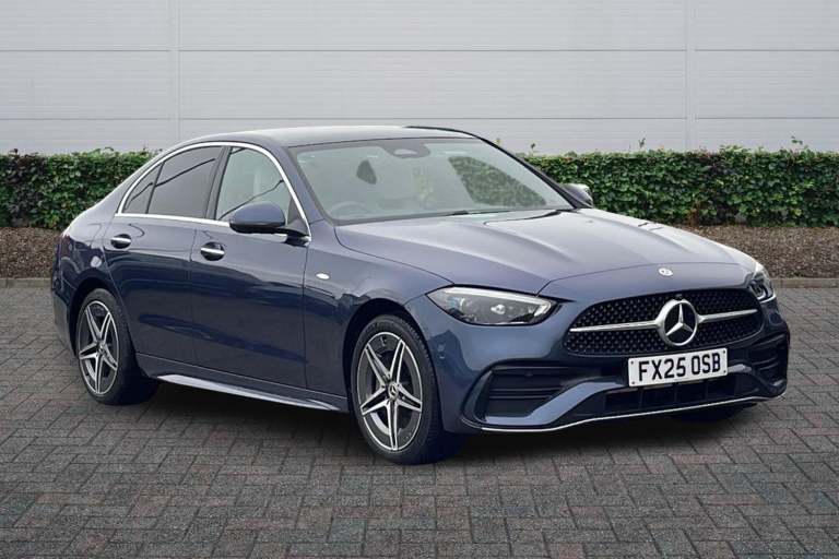 2025 Mercedes-Benz C Class C300e AMG Line Premium 4dr 9G-Tronic Saloon Hybrid Automatic