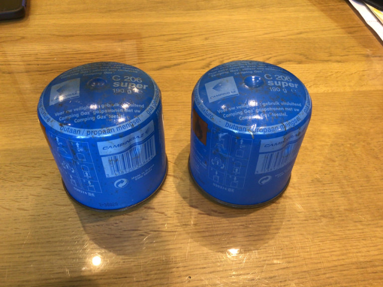 2 x Camping Gaz C206 190g Butane Propane Mix Cartridges