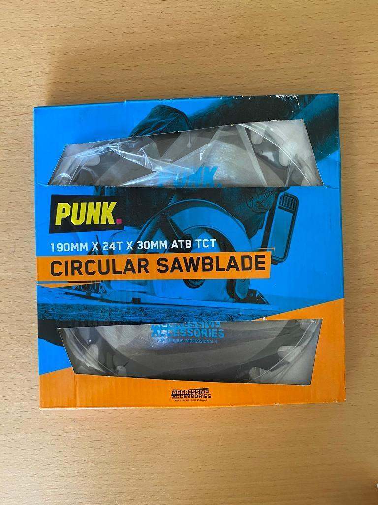 Punk saw blade 190mm x 30mm