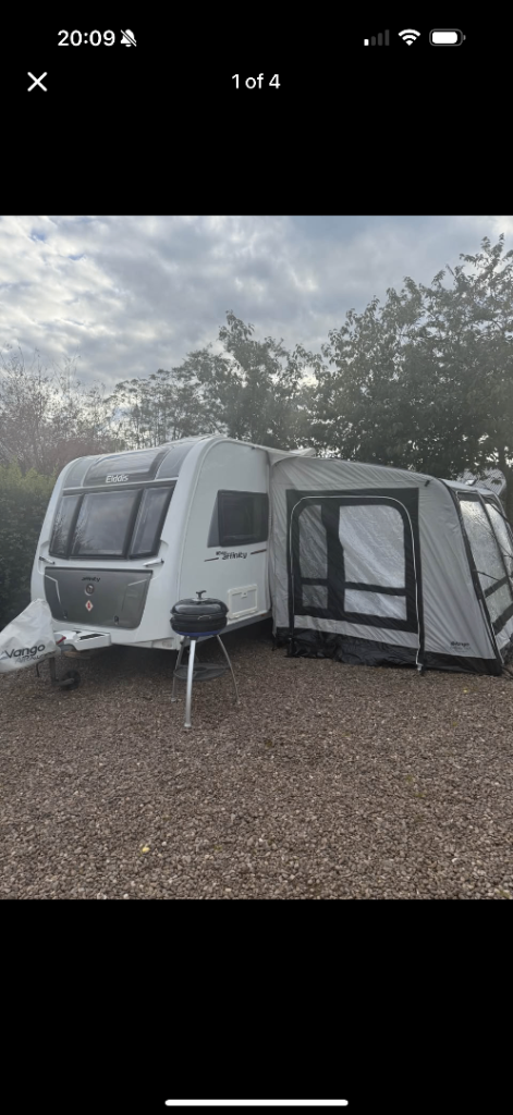 Caravan awning 