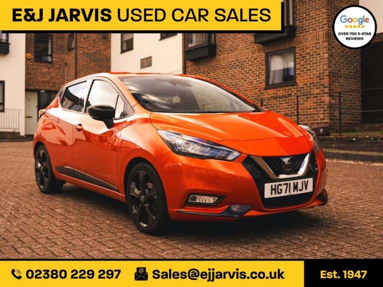2021 Nissan Micra 1.0 IG-T N-Sport Hatchback 5dr Petrol Manual Euro 6 (s/s) (92