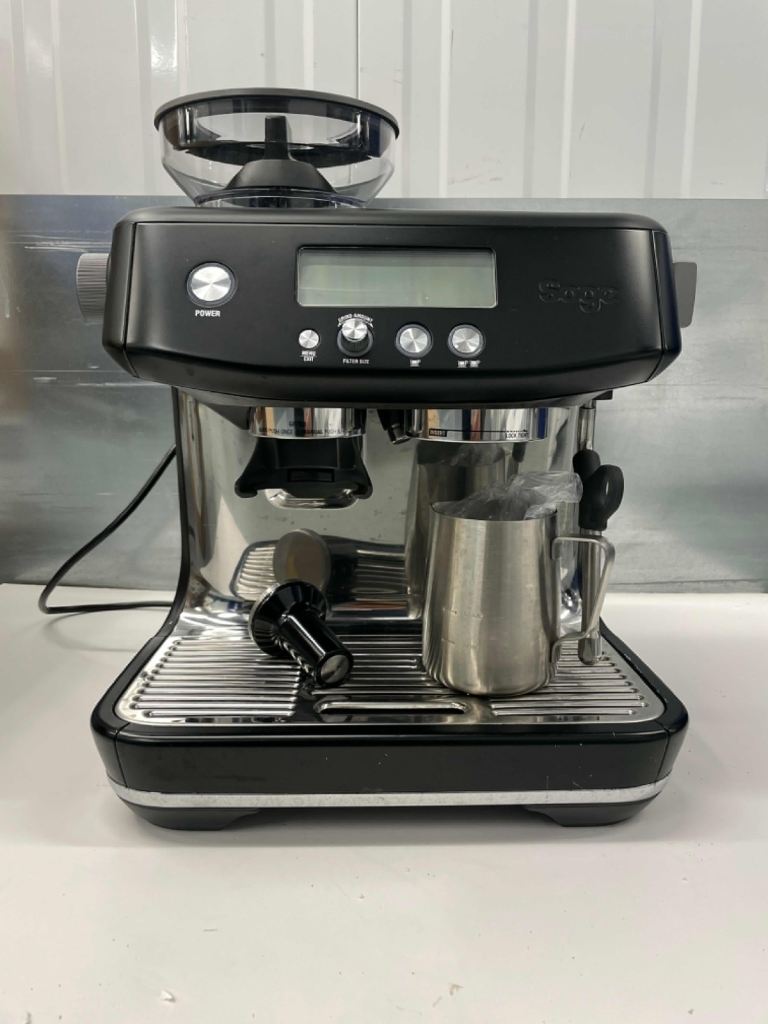 SOLD —- Sage Barista Pro Coffee Machine – Excellent Working Order – £400