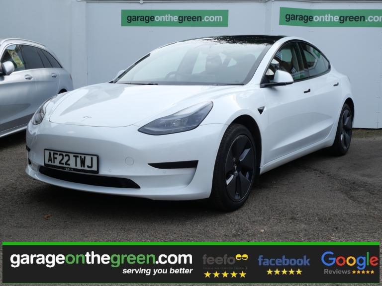 2022 Tesla Model 3 Standard Range Plus Electric Auto RWD (241 bhp) 4dr Electric