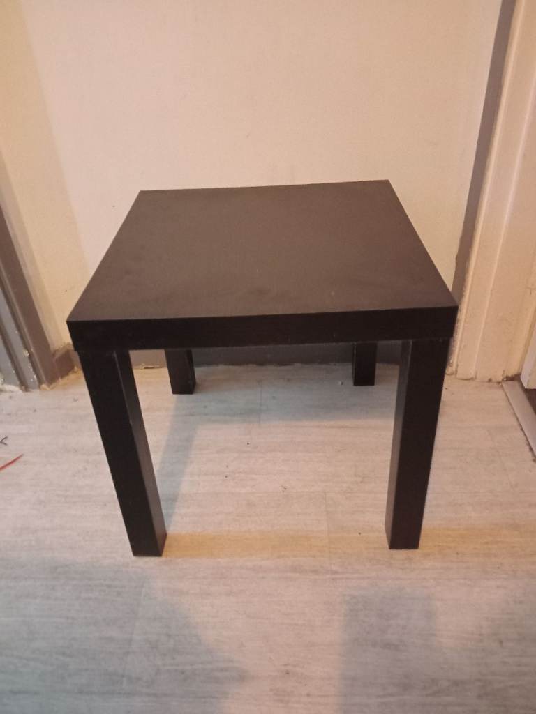 Black side table 