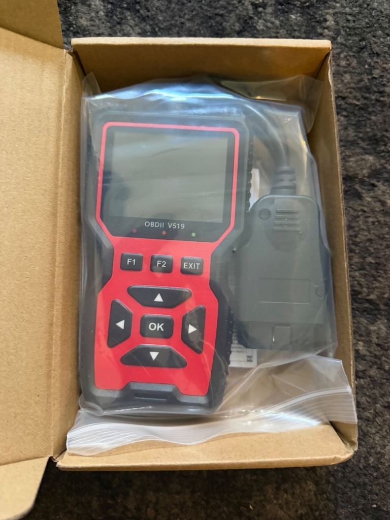 Red car obd reader diagnostic reader new 