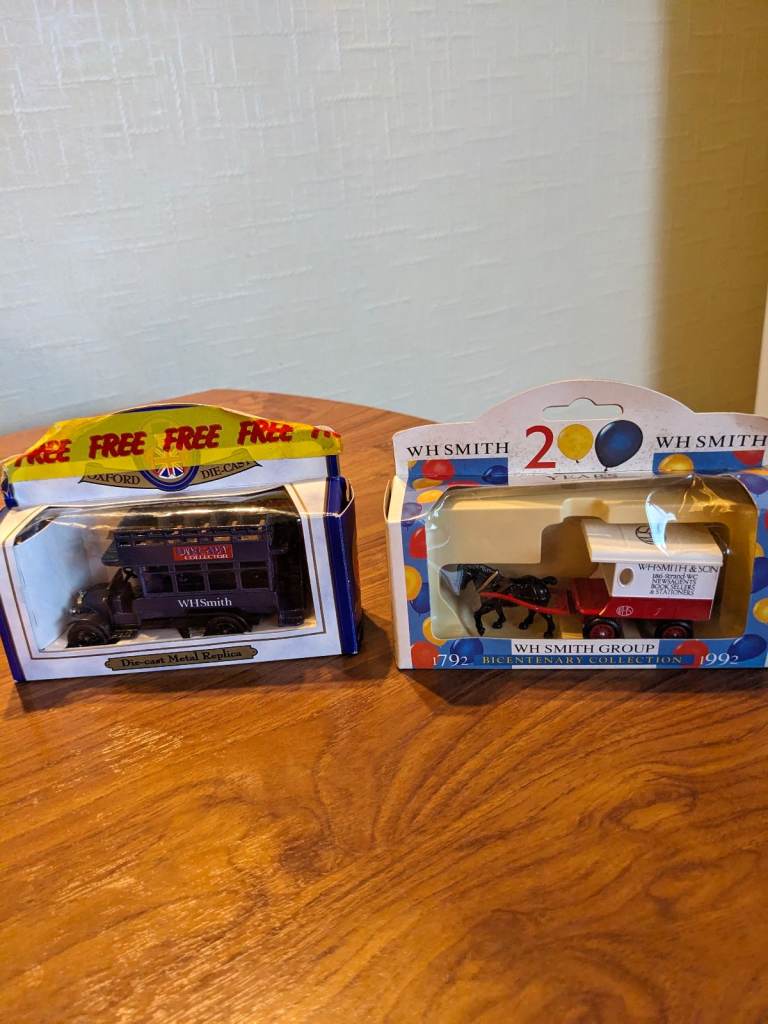 2 Vintage WHSmith Model Vehicles