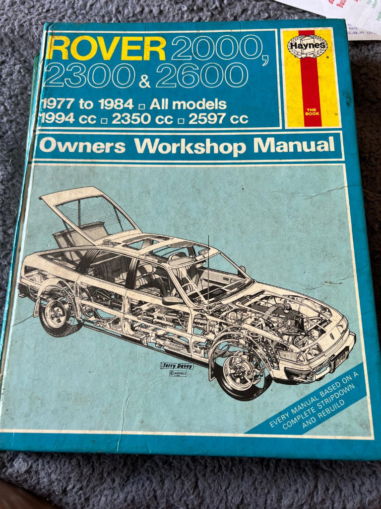 Various old haynes motor manuals