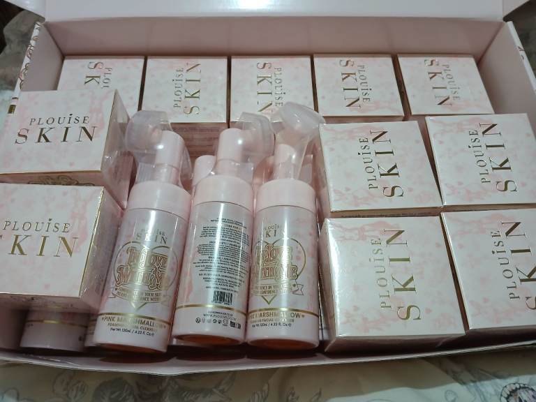 New PLOUISE SKIN Foaming Cleanser & make-up remover Bundle