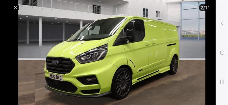2022 Ford Transit Custom 2.0 EcoBlue 185ps Low Roof MS-RT Van Auto PANEL VAN DIESEL Automatic