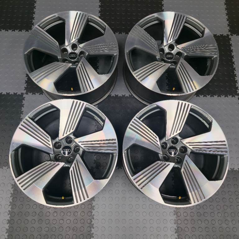 Genuine Audi 21" RS Alloy Wheels A6 A7 A8 RS6 RS7 Q5 Q7 Q8 Etron Vorsprung FORGE