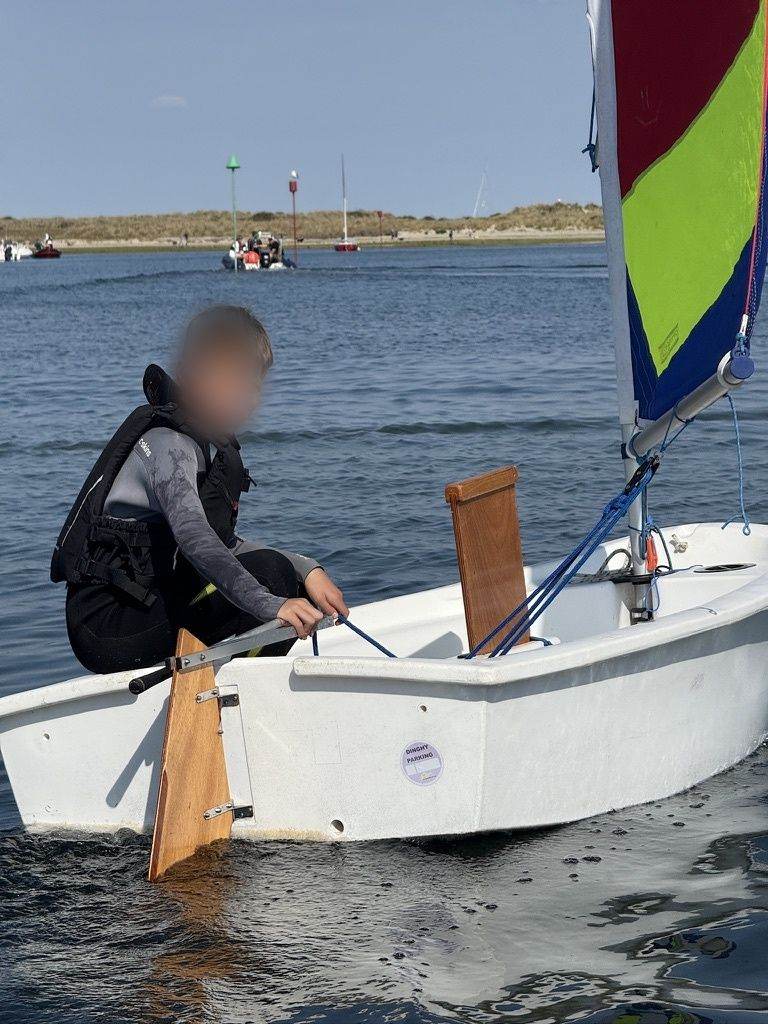SailQube Complete with Optiparts Trolley and Cover